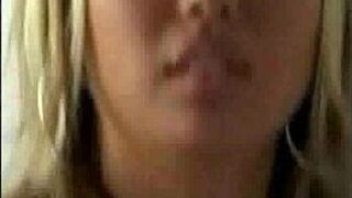 Busty blond Asian in very closeup sex porn video