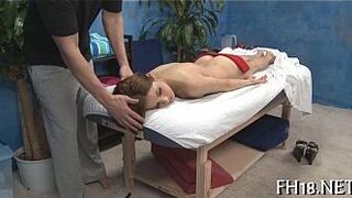 Very sexy eighteen year old nice-looking porn video